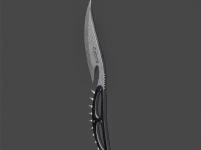 Cobra Knife 3D model