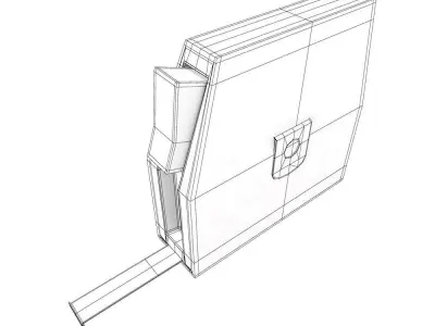 Measuring tape 3d model  3D model