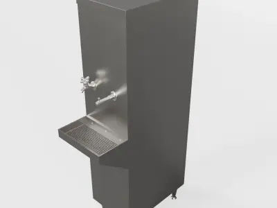 Water Dispenser 001 3D model