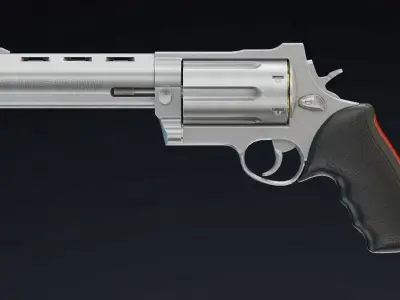 Taurus Judge Low Poly Low-poly 3D model