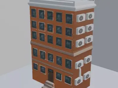 building Low-poly 3D model purchase