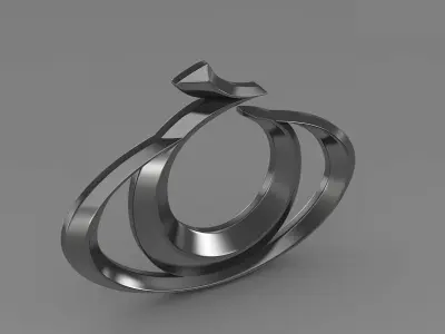 gleagle logo 3D model by Sergey