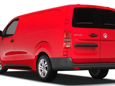 Vauxhall Vivaro Van L3 2024 3D model
