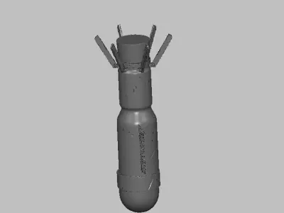 Misile file 3D print model