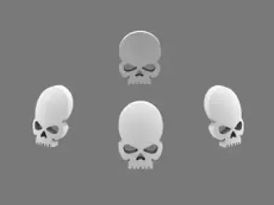 Space Knights Command Squad Symbols Type A 3D print model