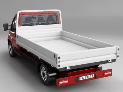 Fiat Ducato Truck 3D model