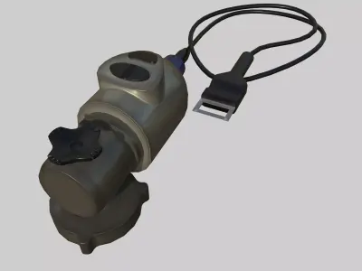 3 Chip Camera Low-poly 3D model
