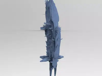 Genma Airship 8  3D model