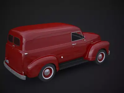 Chevrolet Panel Van 1951 3D model