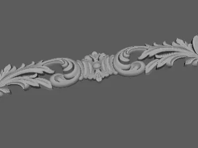 dekor ornament 3D model 220