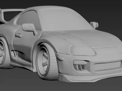 Supra Chibi Style - 3D Print Model 3D print model
