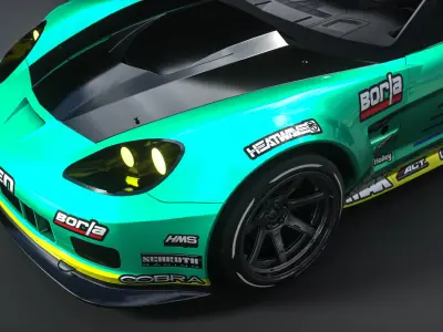 CHEVROLET CORVETTE C6 formula drift 3D model