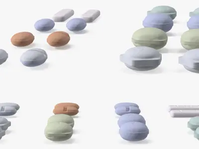  Pharmaceutical Xanax Tablets Mix 