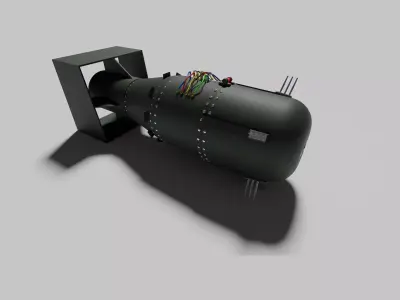 Nuclear Bomb 3D model purchase