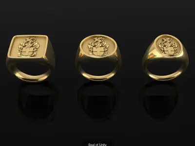 The Five Sigils 1 3D Model Pack