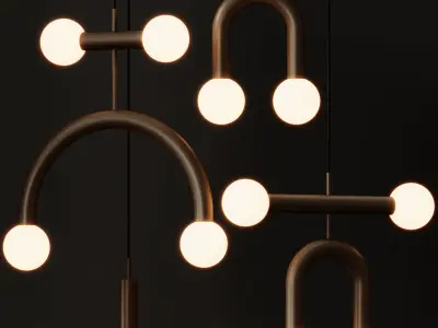 Robin Rigoberta Pendant Lamps 3D model