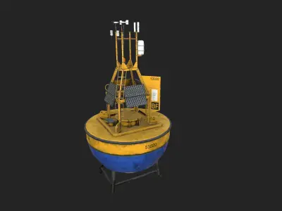 Realistic Buoy bucket 3D model