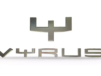 vyrus logo 3D model