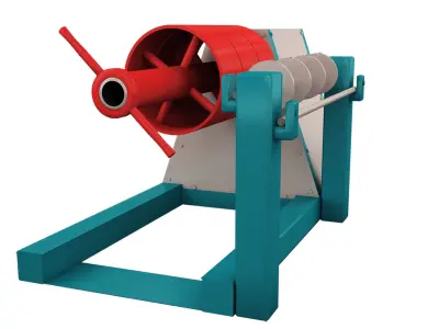 Roll Pickup machine 3D model