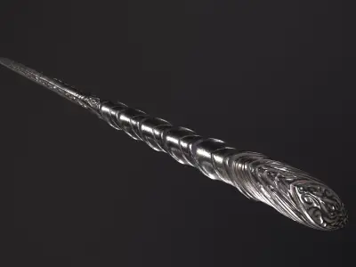 Fantazy Sword Melee Weapon Low-poly 3D model purchase