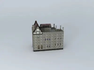 Small Castle Free 3D model