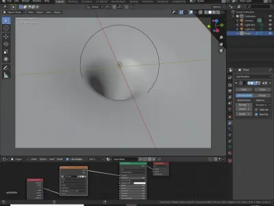 Wormhole Galaxy 3D model