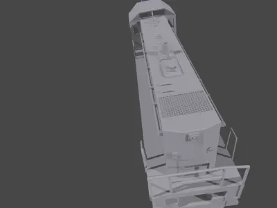 Victorian Railways N Scale Y Class Locomotive 3D print model
