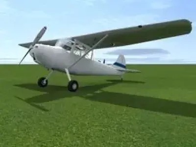 Cessna L19 Free 3D model