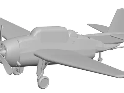 Aircraft 32 3D model