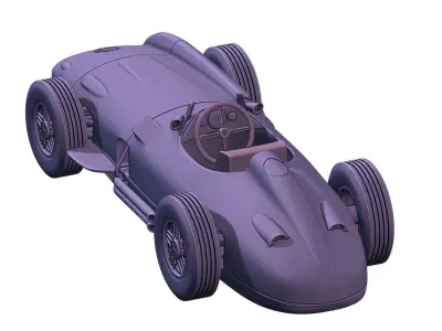 Mercedes Benz W196 print  3D print model