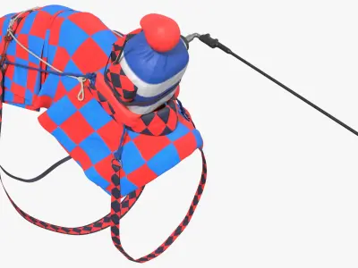  Racing Camel Gear with Patterned Straps 