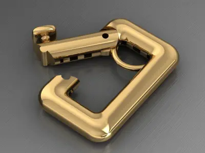 clasp lock 3D print model