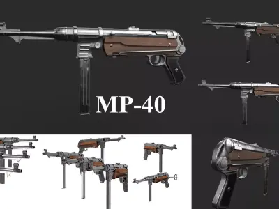 MP 40  3D model