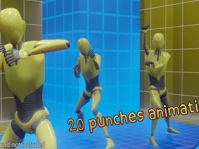 Kung-Fu animations - Motion Cast06 Vol1 3D model