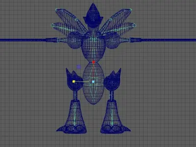 Scyther POKEMON Low-poly 3D model
