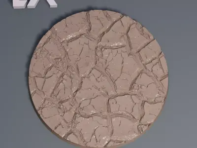 HD Base Set 21 - Baked Desert  3D print model