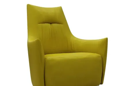Contemporary Armchair Low-poly 3D model