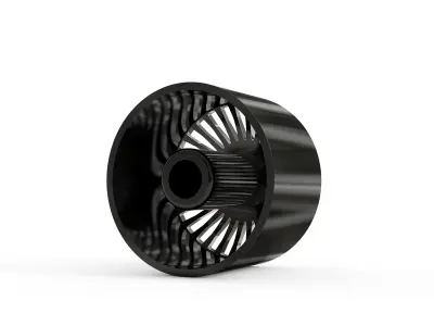 FRONT KG1 KD051 DUALLY WHEEL 3D MODEL 3D model