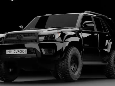 toyota fortuner 3D model purchase