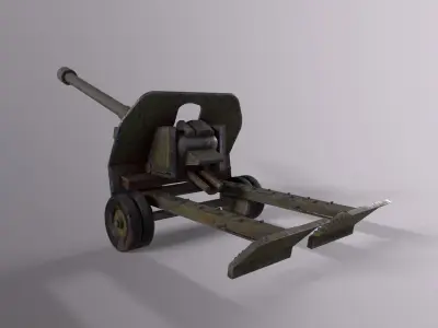 War Ball - Game Ready - Low Poly - PBR  3D Model  Low-poly 3D model