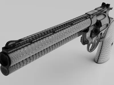 Revoler revolver 3D model