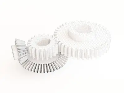 Gear 01 3D model