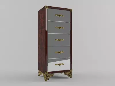 filing cabinets 3D model