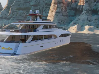 Magellan Boat 3D model