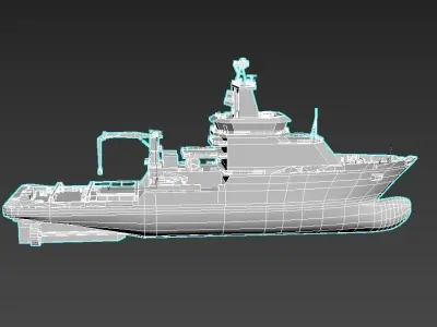 Tugboat 3D print model