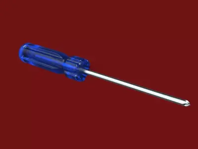 Screw driver design Free 3D model
