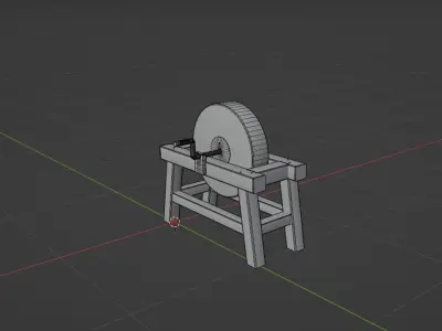 Grindstone 3D model