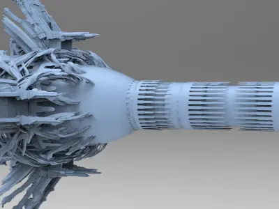 Imperial City inspired Tower 1 3D model