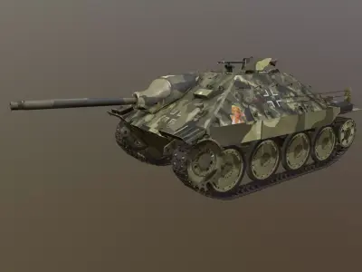 Jagdpanzer 38 - Hetzer sommer Leibstandarte 3D model