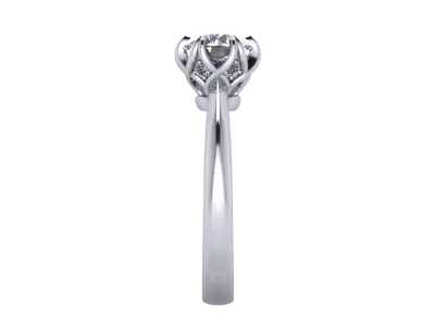 Jewelry CAD STL Ring-CC38 3D print model